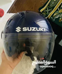  1 خوذة دراجة SUZUKI جيد جداً