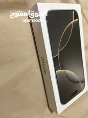  3 İphone 16 pro max   صيني  جديد  ( تم فتح العلبه لتصوير )فقط مساحه 1تيرا  مع كفر شفاف