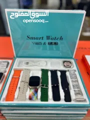  5 بكج y99 جودة ممتازة جداً  8 احزمة وكفر حماية وساعة ألترا  السعر 90 شيكل