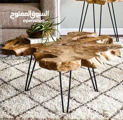  3 اثاث فاخر بالخشب الطبيعي