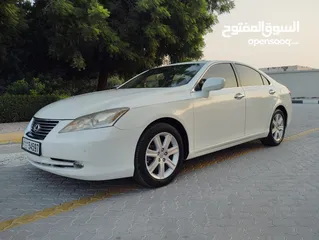  5 Lexus es 350 model 2008 American