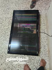  1 شاشه للبيع مستعمل محروقه