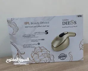  4 جهاااز الليز لإزالة الشعر من شركة Golden deess، نظيف جدا