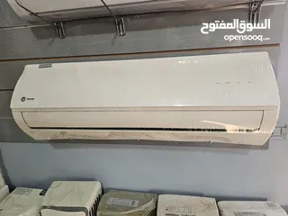  12 مكيف 1 طن مستعمل بحالة الوكاله  REYX مصنع ميديا فل انفيرتر توب نضافه شامل التركيب