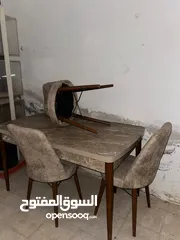  16 عفش مستعمل بحالة جيدة استخدام عرسان السعر لجميع العفش طقم ضيوف وطاولة طعام وغرفة نوم