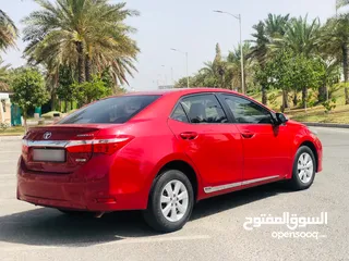  5 Toyota Corolla 2.0 XLI 2016 with 1 Year passing and insurance