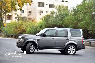  12 لاند روفر LR4 SE سوبرشارج 2015 Land Rover LR4 SE 3.0L V6 Supercharged 4WD