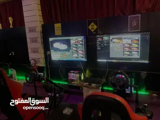  2 Bc + استرينغ لوجيتك + كرسي جيمنج + شاشة جي قارد 50 بوصة