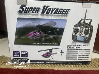 2 Super voyager super mini helicopter fly Arles balance system new helicopter