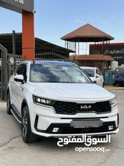  6 كيا سورينتو 2021 هايبرد فل اضافات اعلى صنف بريميوم بلس برستيج vip فحص كامل ممشى قليل