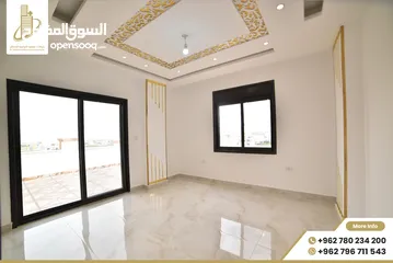  46 رووف طابقي 370م (170م بناء+200م ترسات خارجية) مسجلة كاملة عالقوشان للمالك (كراج ومصعد شبه مستقل)