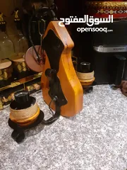 2 ثريا خشب اجنبي من اسبانيا علي شكل كامان