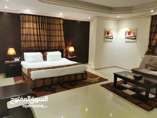  13 شقة متميزة غرفتين نوم اوغرفة تقاطع شارع صارى مع عبدالرحمن السديرى حى السلامة جدة