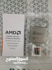  1 CPU : RYZEN 7 5700x للبيع استعمال 5 شهور فقط مزال نضيف بي باكو