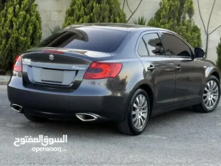  10 سوزوكي كيزاشي موديل 2013 بحالة الوكالةً فحص كامل