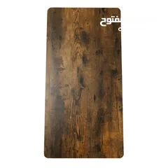  5 حامل كمبيوتر محمول متحرك للتركيب على الأرض مع فرامل قابلة لضبط الارتفاع،مقاس سطح المكتب 80*40 سم