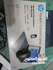  9 لابتوب اتش بي بافليون Hp Pavilion مع ماوس و شنته و محول ايثرنيت