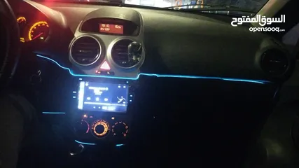  5 Car interior lights in different colors, 3 meters أضاءات داخليه للسياره باللوان مختلفه ثلاثه متر