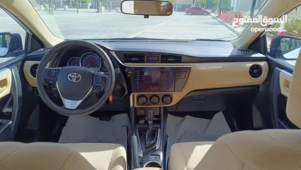  6 TOYOTA COROLLA 1.6 XLI   MODEL 2019 FAMILY USED CAR FOR SALE URGENTLY  SINGLE OWNER ZERO ACCIDENT