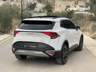  6 كبا سبورتاج 2023 عداد قليل اصلي فل الفل الفل