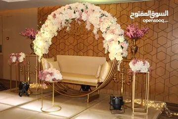  20 كوشات فاخرة للإيجار للأعراس والخطوبة (عمان)