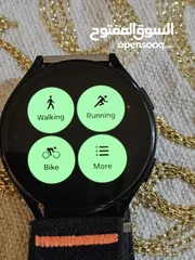  9 ساعة ذكيه من نوع سامسونج جالكسي ووتش 5  بحاله ممتازه مع الشاحنgalaxy watch 5