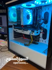  3 كمبيوتر ألعاب مكتبي – i5 / كرت GTX1060 6GB / رام 16GB / تخزين SSD+HDD / كيس CORSAIR RGB