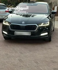  1 سكودا اوكتافيا ترخيص 2021  اضافات مميزة  فحص نظيف