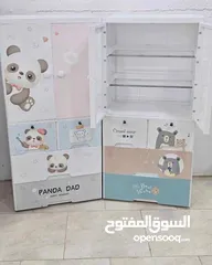  4 خزانه فنتازيا المميزة والمقوى جدا ابواب وادرج متعددة للاستخدامات