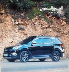  3 هونداي سانتافيه ون مليون  فل الفل VIP 2017