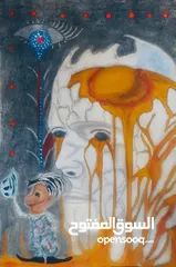  10 لوحات سريالية اصلية رسم يدوي