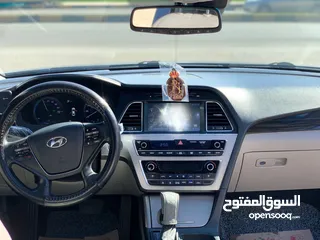  9 HYUNDAI SONATA 2017 - 2.0L HYBRID هونداي سوناتا 2017 فحص الـ فل كامل اعلى صنف