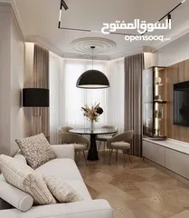  3 شقة مساحة 300 يمكن قسمها لشقتين 150