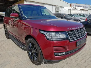  1 Range Rover HSE model 2016 full option