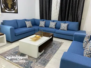  25 أطقم كنب وكورنرات خشب سويد ثقيل جدا اسفنج دانلوب والضهر هولو طبي الارضيات كوشوك