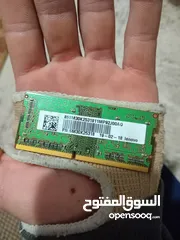  1 قطعت رام حبا لابتوب 4 gb مستعملا بحالت الوكالا