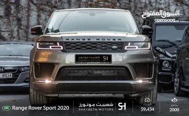  1 Range Rover Sport P400e Hse 2020 Black Edition     يمكن التمويل