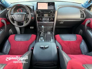  9 نيسان باترول نيسمو Nissan Nismo ابيض / احمر