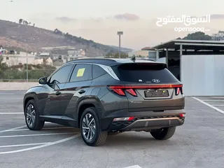  7 هونداي توسان/2022 فل الفل بدون فتحة سقف  2x4 ///240Hp بنزين + كهرباء  ( Haybrid) 1600cc