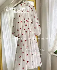  4 فستان الكرز  البيع قطاعي مكان طرابلس متوفر توصيل