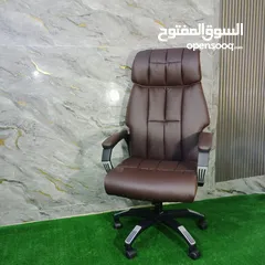  3 اجلس على الفخامة.. وارتقِ بالراحةكرسي المكتب الفاخر بتصميم أنيق وخامات عالية الجودة لمسة فخامة لأي