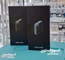  18 جلاكسي زد فليب 6 5G جديد افضل كفالة الوكيل الرسمي جميع الالوان // Z Flip 6 5G 256/512