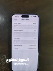  2 iPhone 15 pro max titanium 256