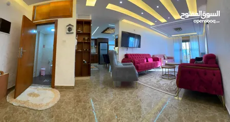  7 روف للايجار مفروش بالكامل في اجمل مناطق البيرة التواصل مع المالك مباشرة دون عمولة (1250) دولار