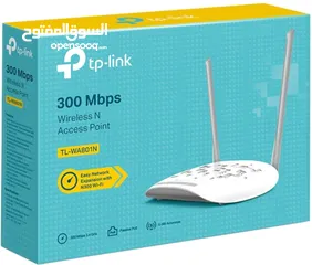  6 تي بي لينك 300Mbps نقطة وصول اكسيس بوينت ان لاسلكي TL-WA801N