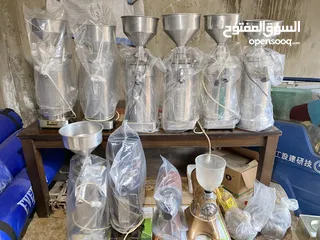  3 مطاحن قهوه ، ماكنات طحن قهوة ، حلبي ، زكي نصر ، اشرفي ، باطا عمان