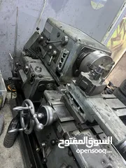  2 مخرطه الماني متر ونصف بحالة ممتازة للبيع بسعر مغري