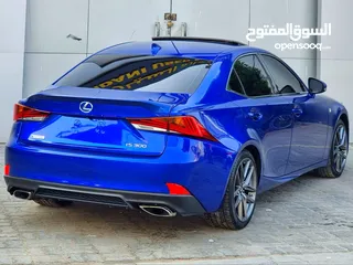  10 LEXUS IS300 2017 F-SPORT FULL OPTION US SPEC