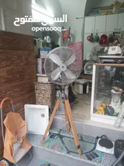  2 مروحه عامود حجم وسط مستعمله