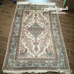  2 سجادتين حرير إيراني